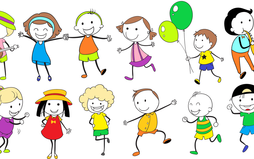 Tegnede børn