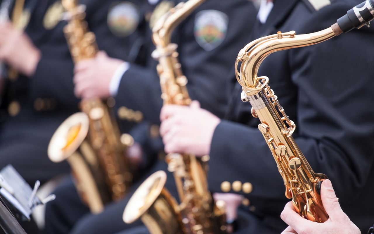 Saxofonsammenspil