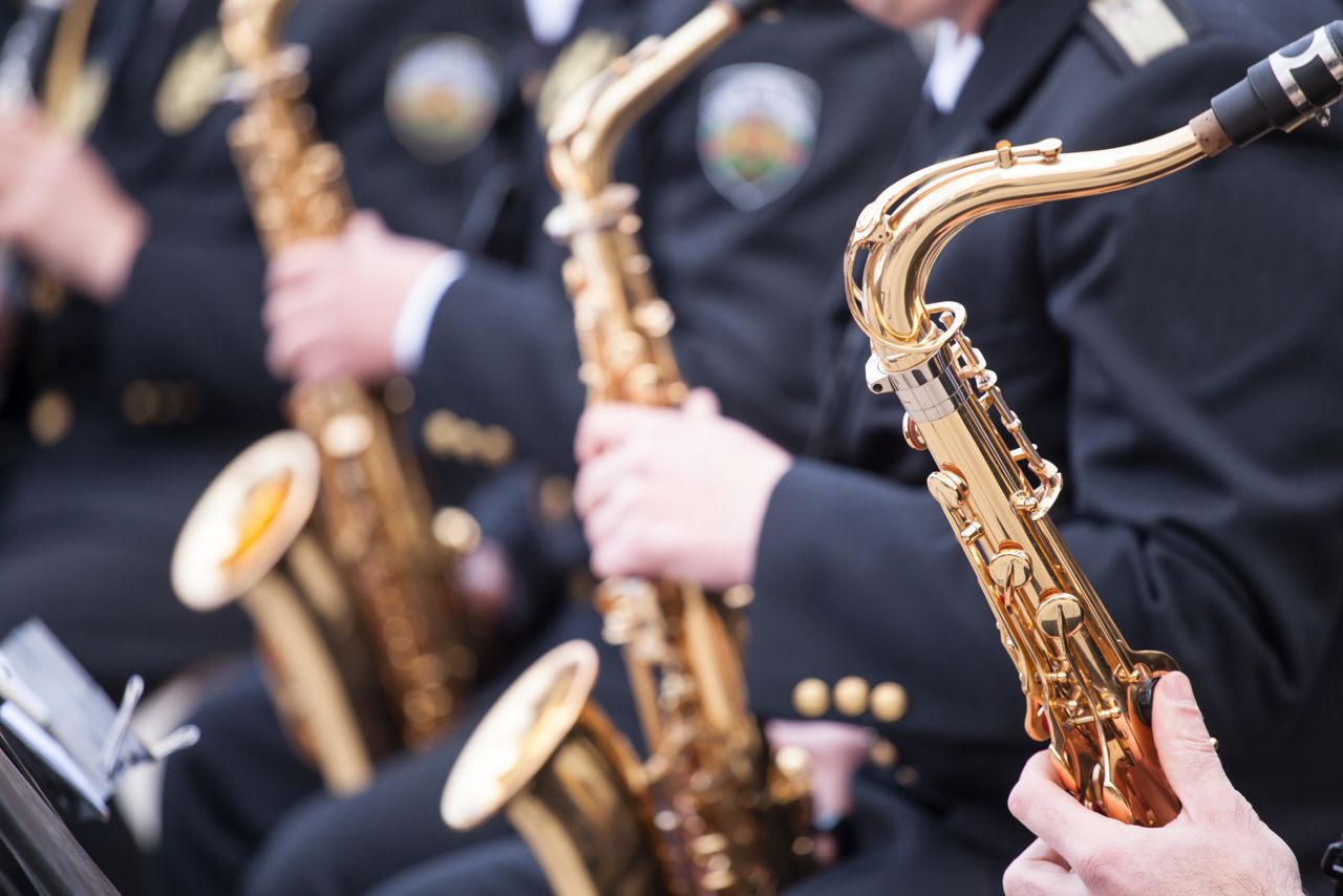 Saxofonsammenspil
